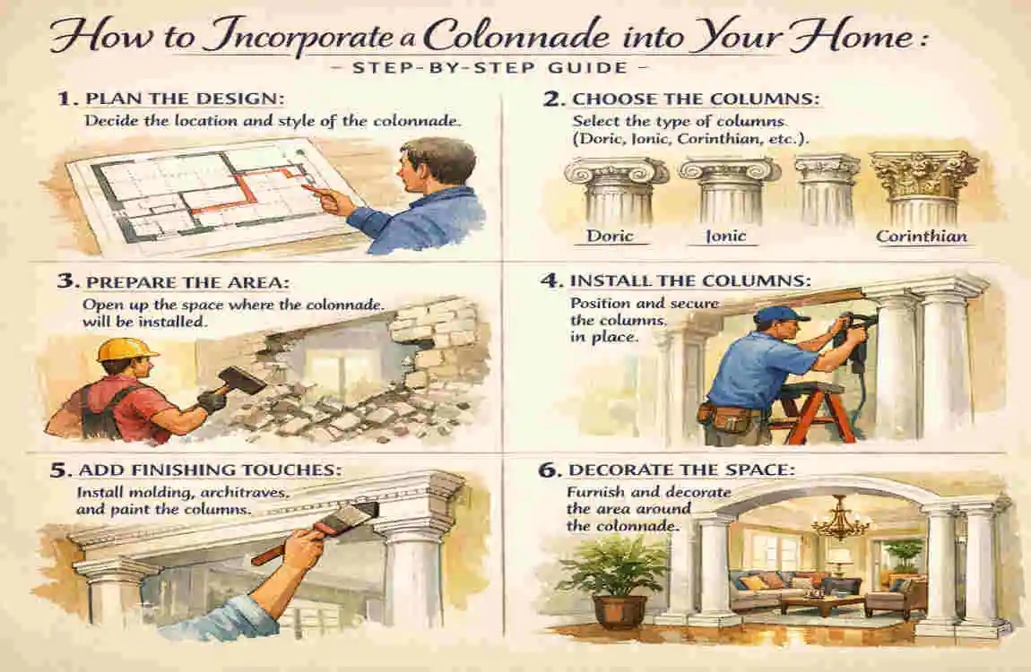 What Is a Colonnade in Architecture? Essential Guide with History and Modern House