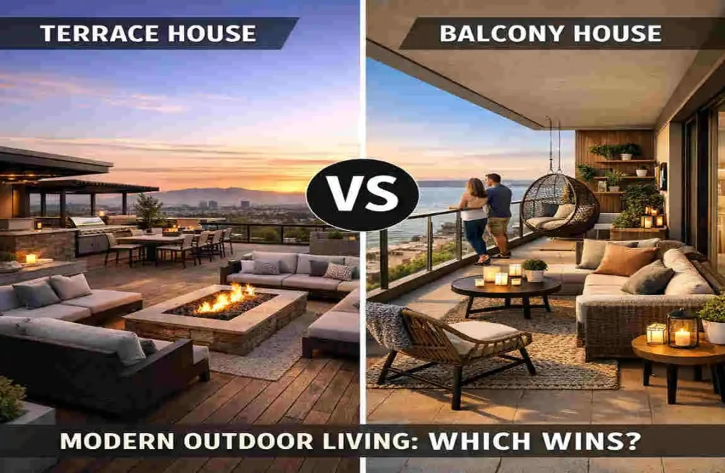 Terrace House vs Balcony House: Which Wins for Modern Outdoor Living
