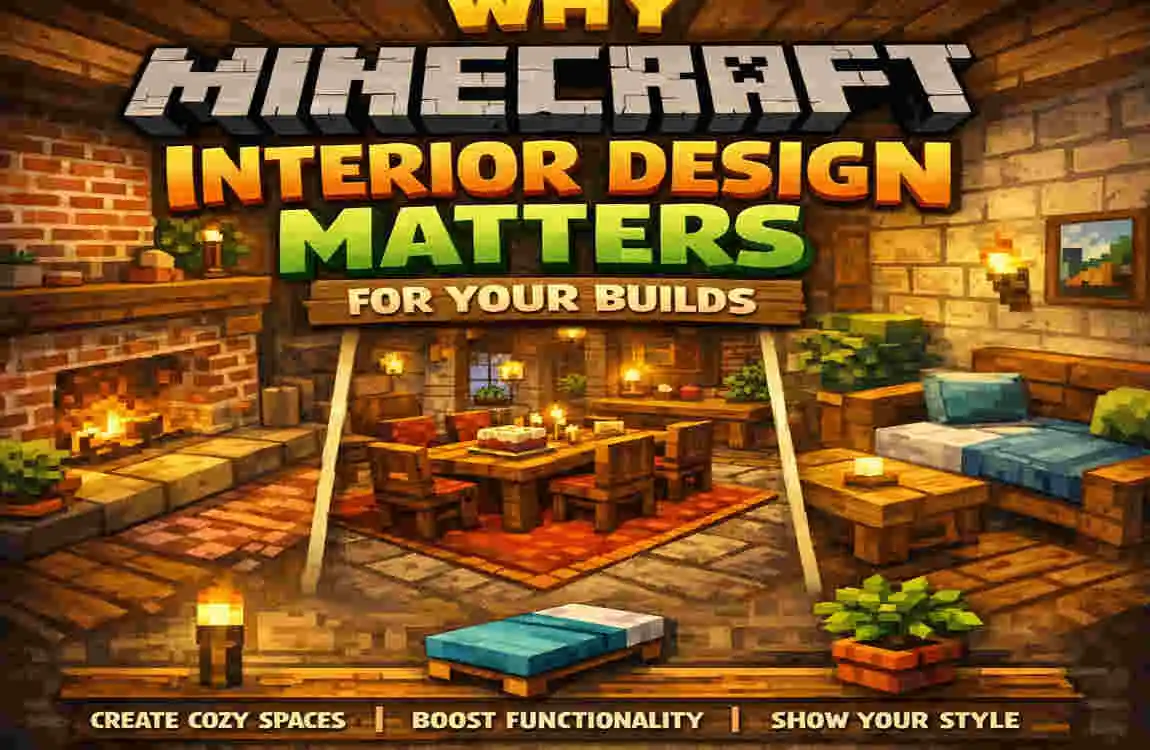Minecraft House Interior Design: 15 Cozy Modern Ideas