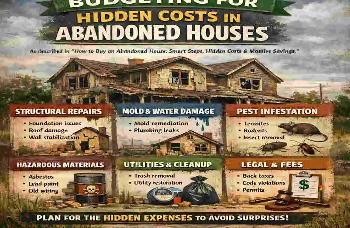 How to Buy an Abandoned House: Smart Steps, Hidden Costs & Massive Savings