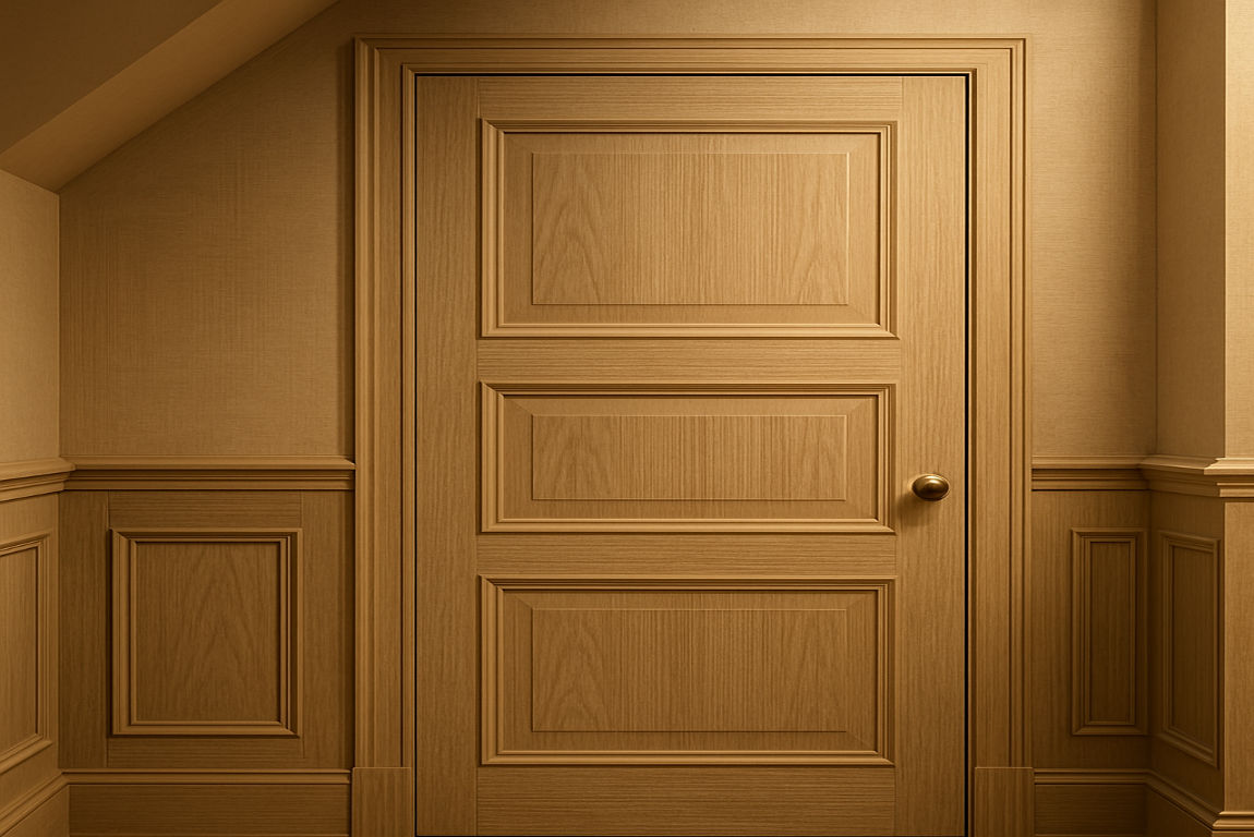 disguise attic home door