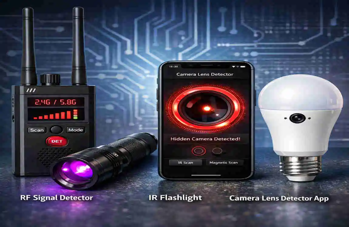 How to Tell If a Light Bulb Is a House Camera: Spot Hidden Spy Cams in Seconds