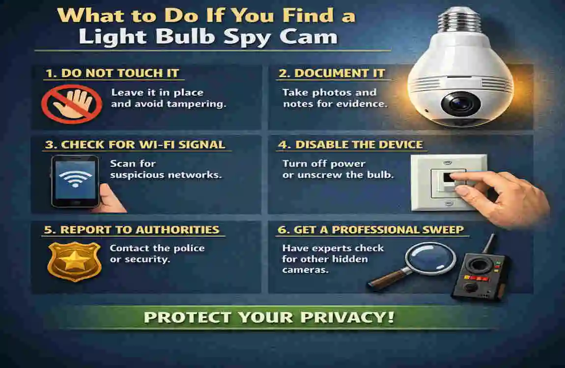 How to Tell If a Light Bulb Is a House Camera: Spot Hidden Spy Cams in Seconds