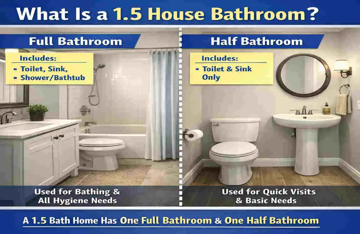 What Is a 1.5 Bathroom House? Ultimate Guide to This Smart, Space-Saving Layout