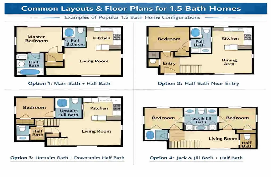 What Is a 1.5 Bathroom House? Ultimate Guide to This Smart, Space-Saving Layout