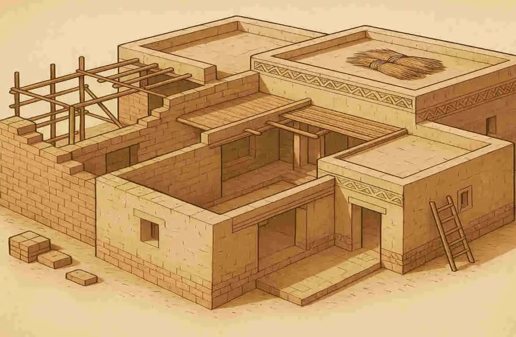 architecture house of mesopotamian civilization