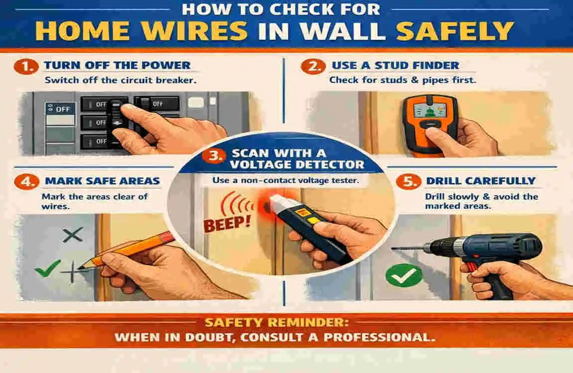 How to Check for Home Wires in Wall: Safe DIY Detection Guide for Renovations