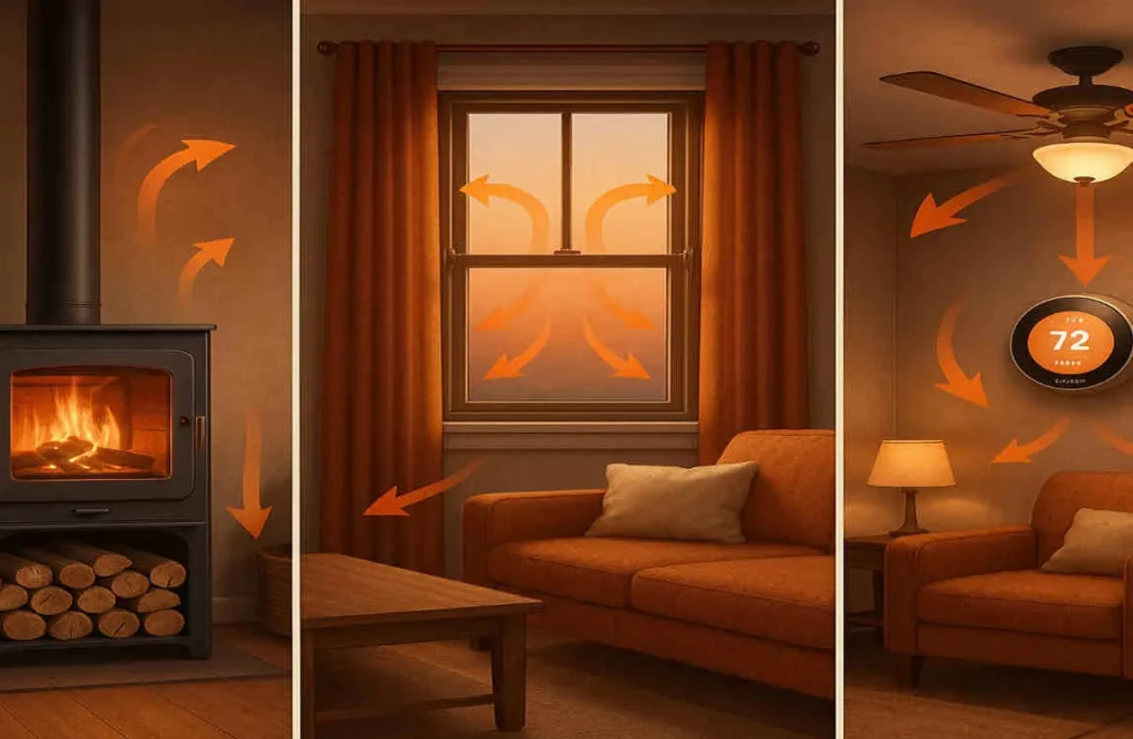 what is the cheapest way to heat your house