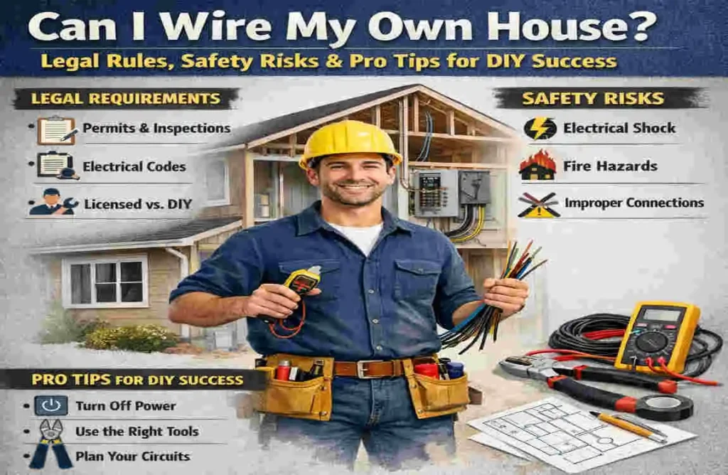 Can I Wire My Own House? Legal Rules, Safety Risks & Pro Tips for DIY Success