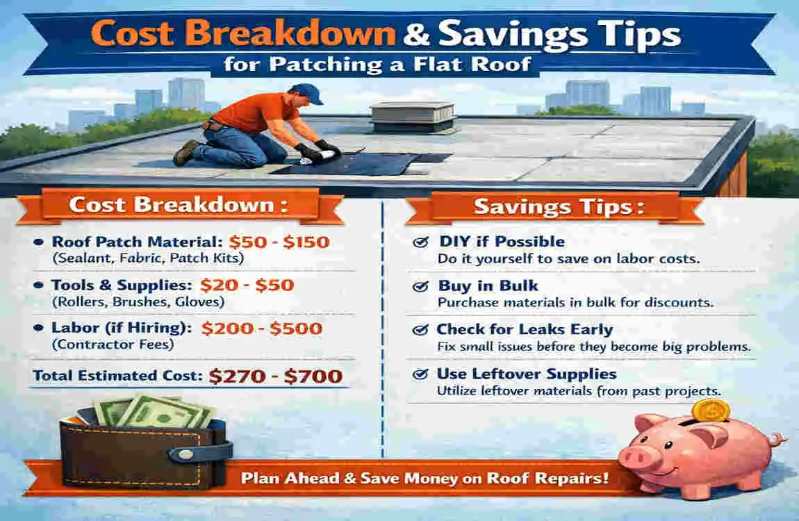 How to Patch a Flat Roof: Quick House Leak Fixes