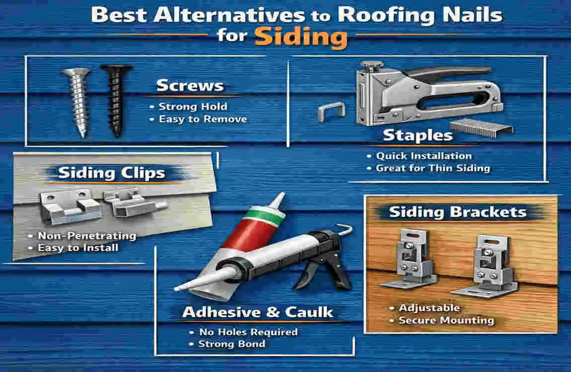 Can You Use House Roofing Nails for Siding? DIY Pros, Cons & Best Alternatives