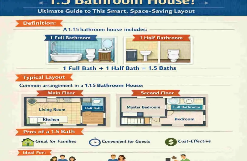 What Is a 1.5 Bathroom House? Ultimate Guide to This Smart, Space-Saving Layout