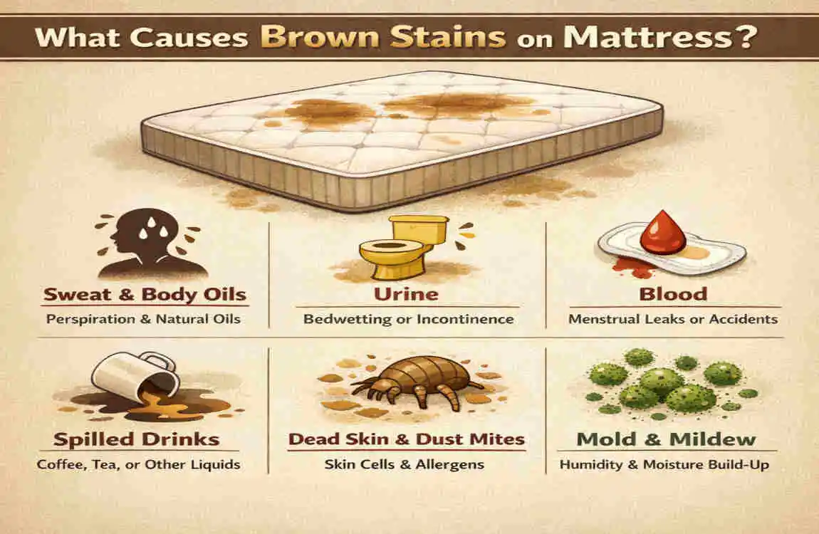 Brown Stains on Mattress? Easy House Cleaning Fixes