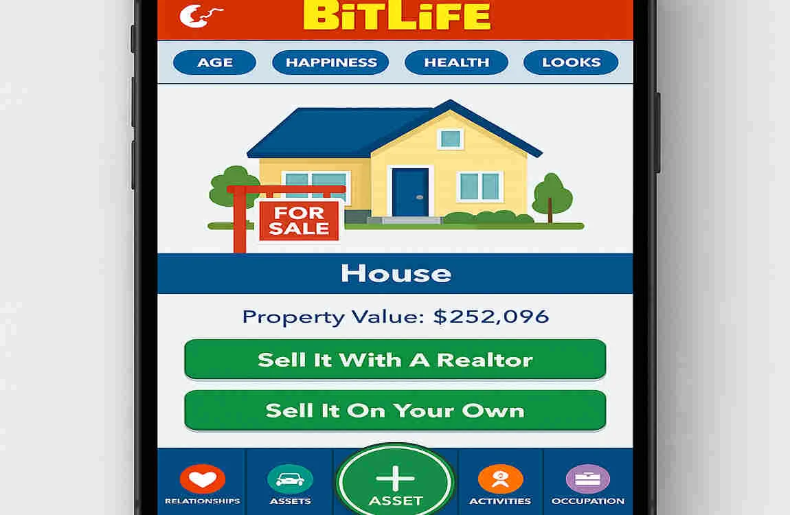 how to buy a house in bitlife