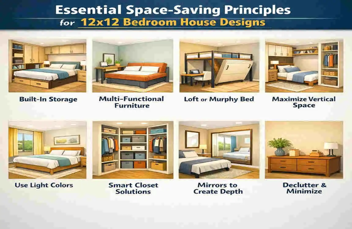 12x12 Bedroom House Ideas: 15 Space-Saving Designs for Cozy Homes