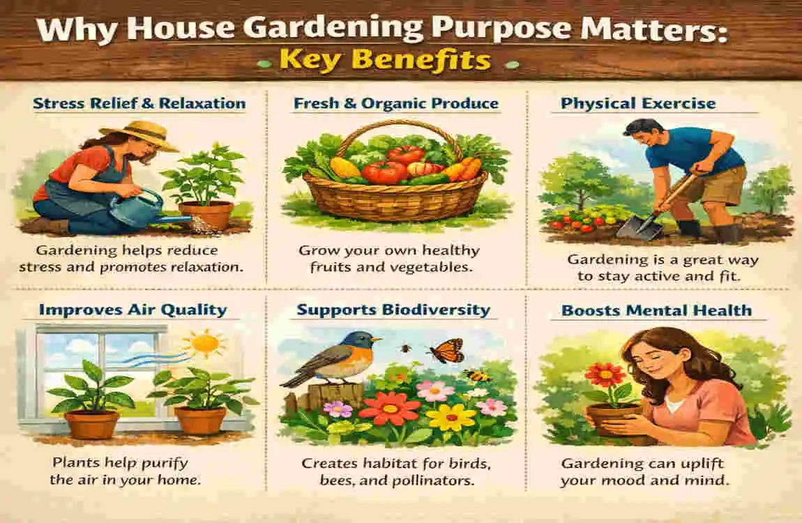 house gardening purpose
