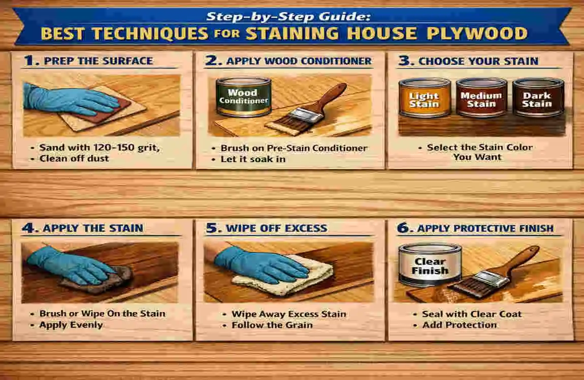 Staining House Plywood Like a Pro: Best Techniques, Tips & Stain Colors for Lasting Beauty