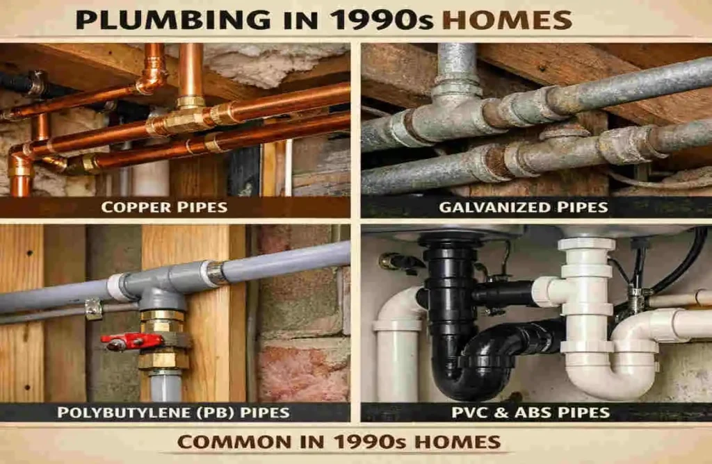 What Type of House Plumbing Was Used in 1990? Common Pipes, Materials & Retro Home Insights