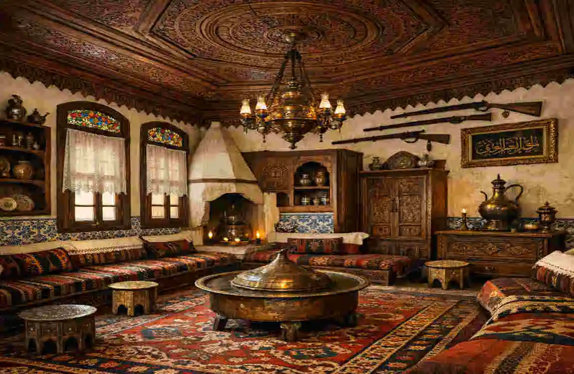 Traditional Turkish House Interior