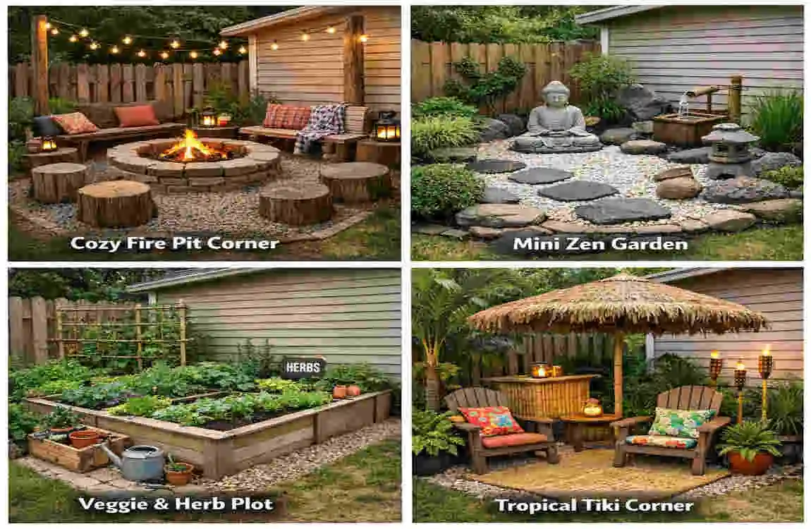 Simple house cheap garden landscaping ideas