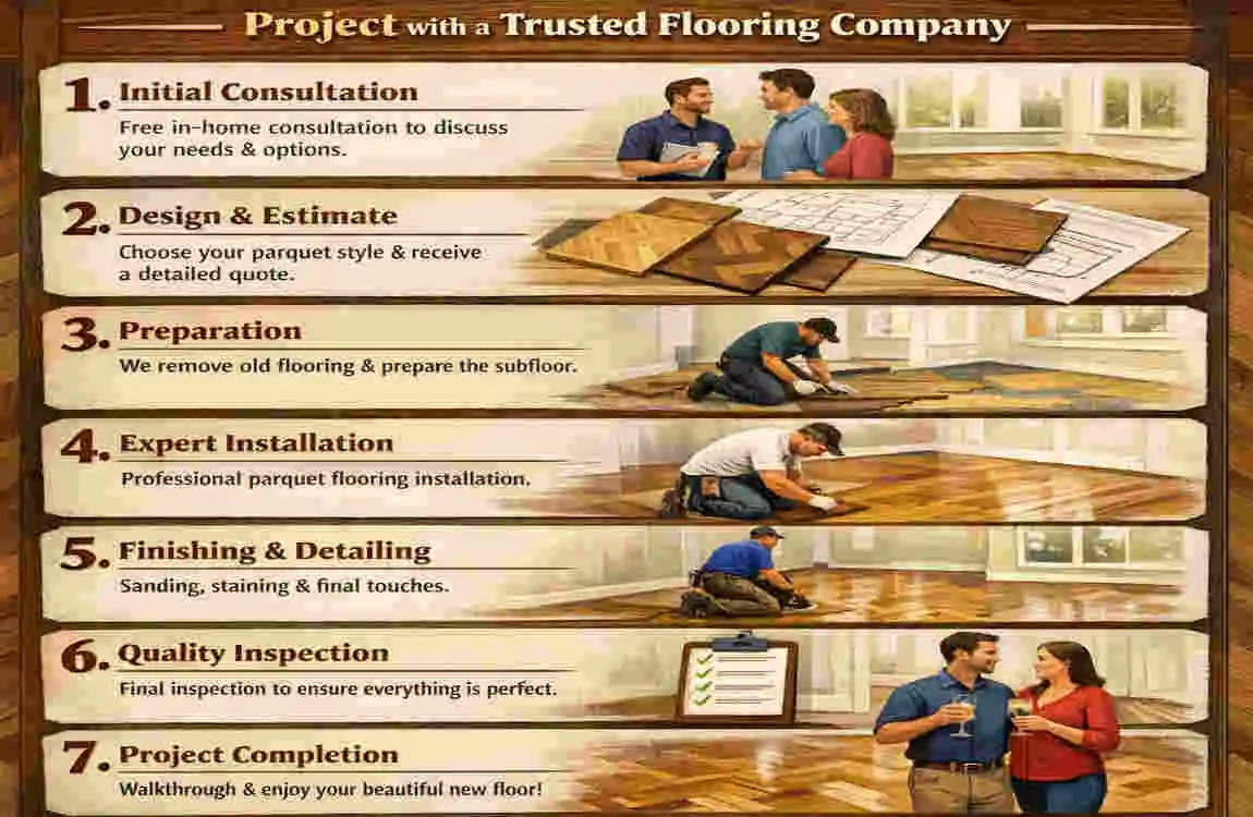 Top Flooring Company for Stunning Home Parquet Floors