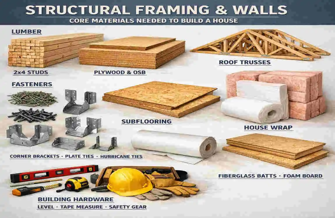 Essential Materials Needed to Build a House: Cost Guide