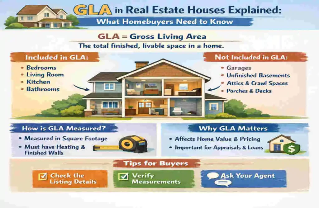 GLA in Real Estate Houses Explained: What Homebuyers Need to Know