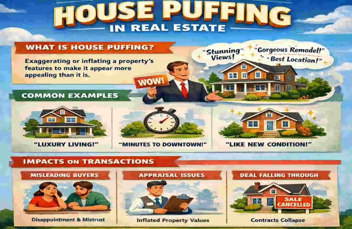 House Puffing in Real Estate Explained: Definition, Examples & Legal Insights