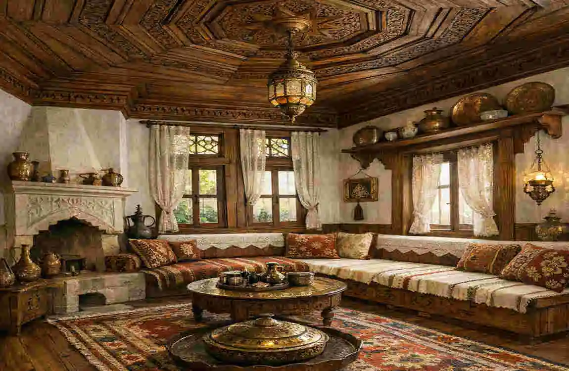 Traditional Turkish House Interior