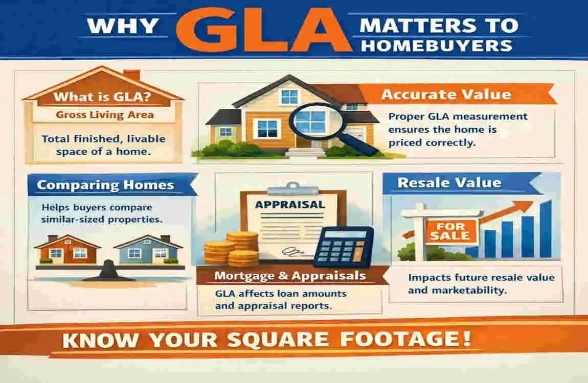GLA in Real Estate Houses Explained: What Homebuyers Need to Know