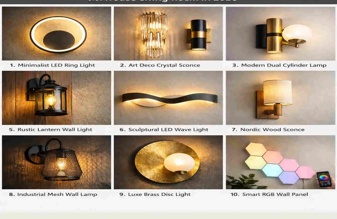 best wall lights for living room