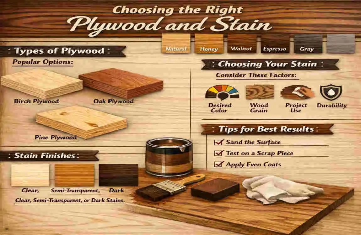 Staining House Plywood