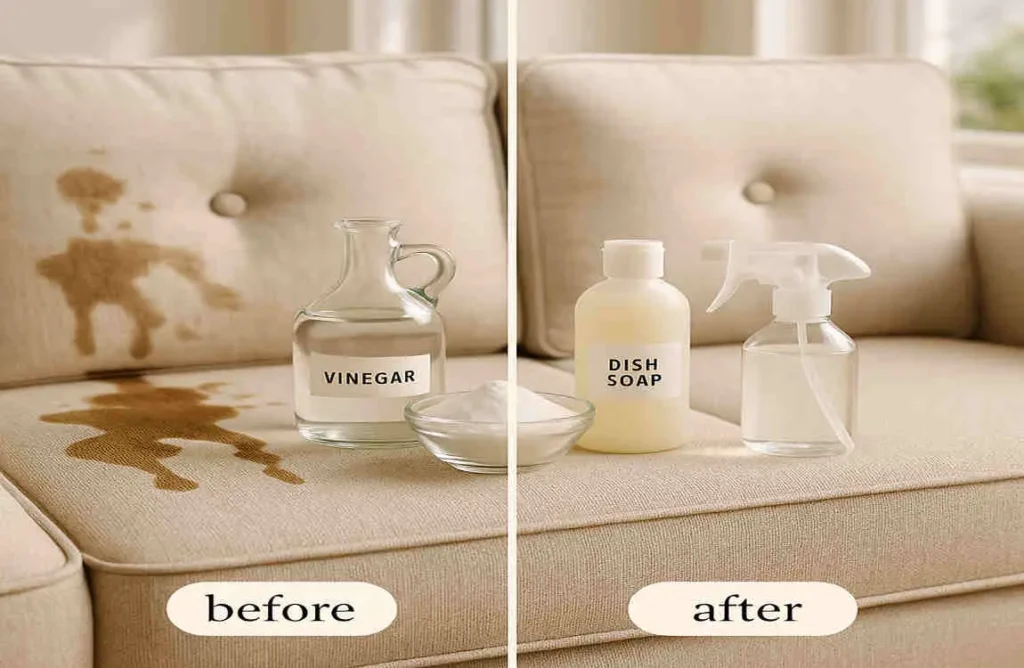 what is the best homemade upholstery cleaner