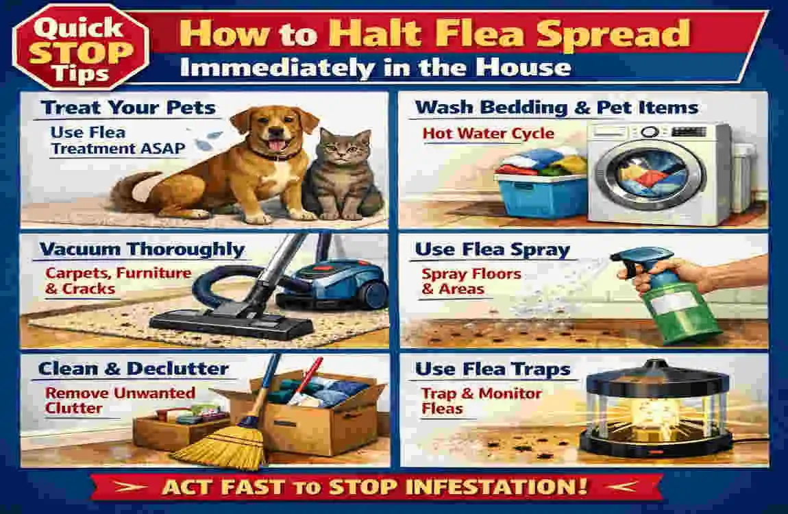 How Fast Do Fleas Spread in the House? Infestation Speed, Signs & Quick Stop Tips