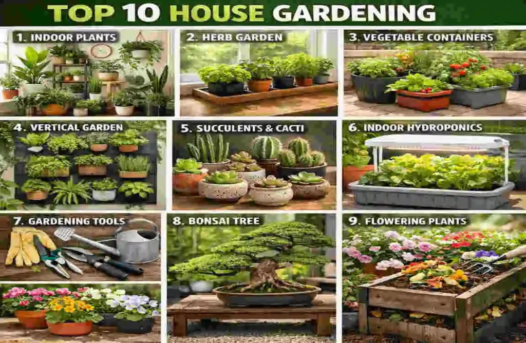 house gardening purpose