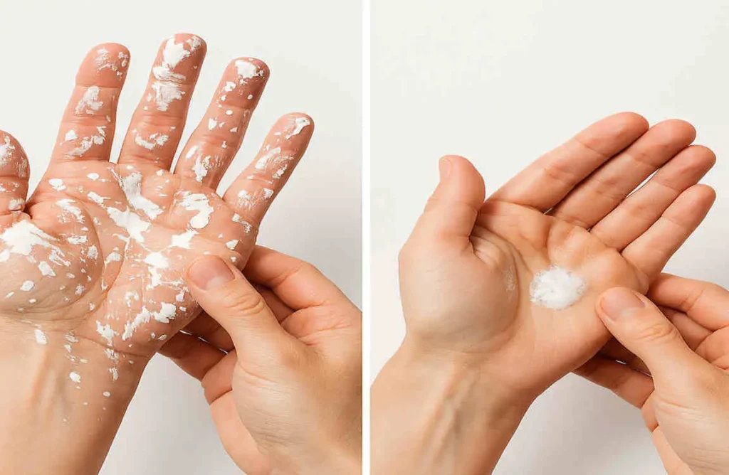 How to remove house paint from skin?