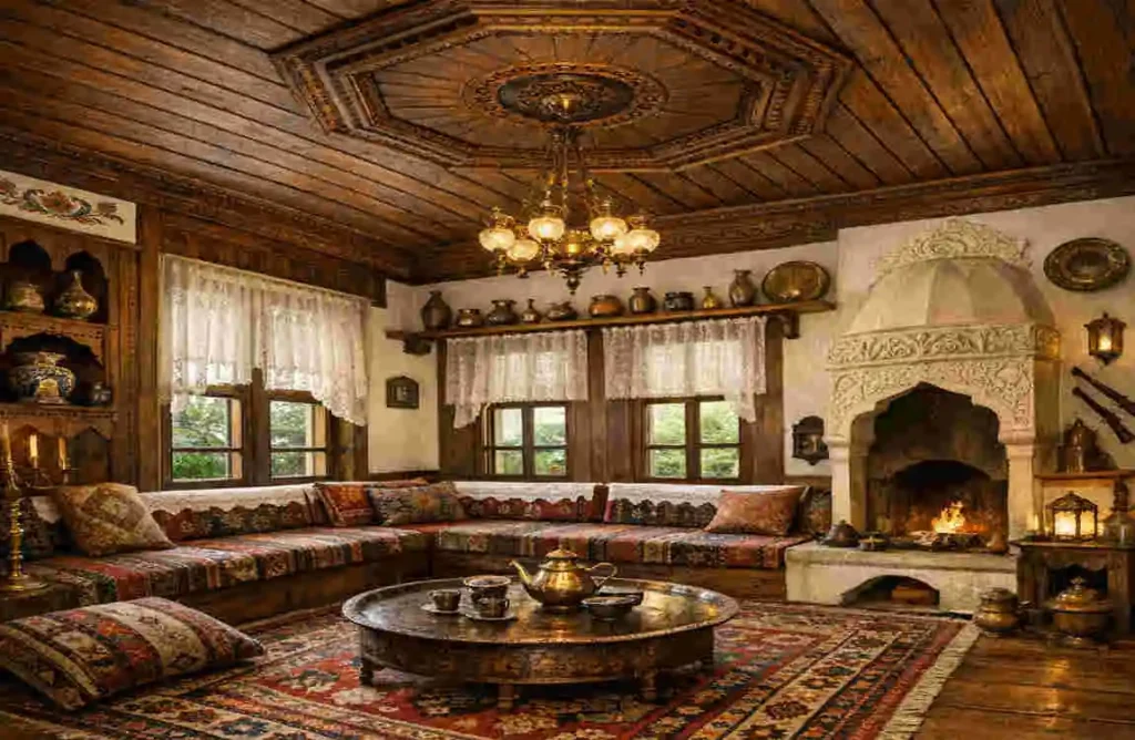 Traditional Turkish House Interior