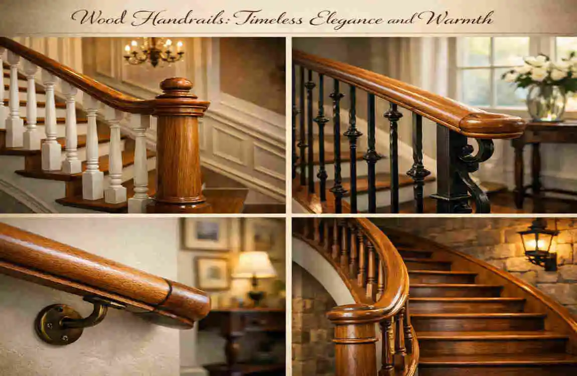 10 Most Popular Types of House Handrails: Modern Styles, Materials & Safety Tips for