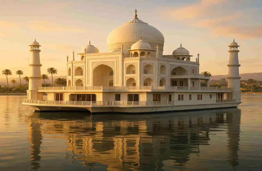 taj mahal houseboat sausalito california