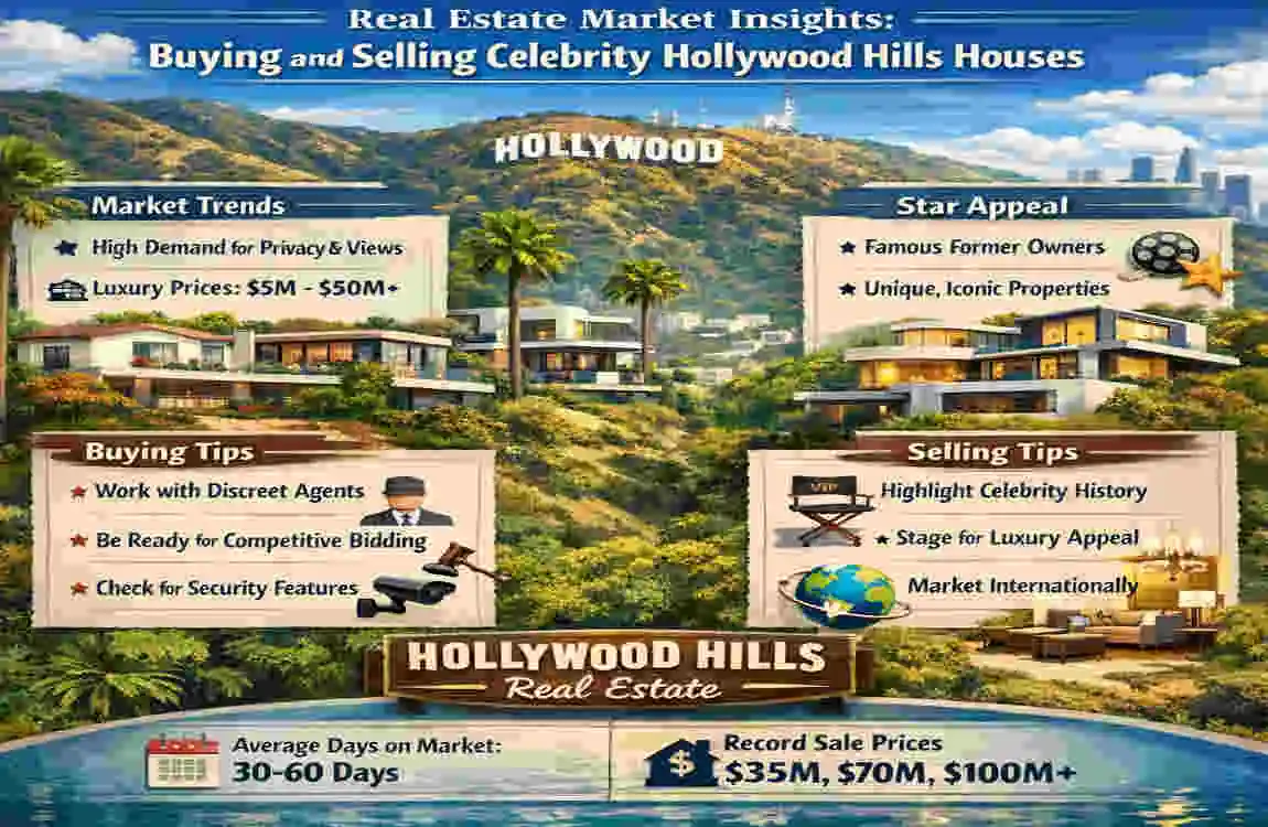 Hollywood Hills Celebrity Homes