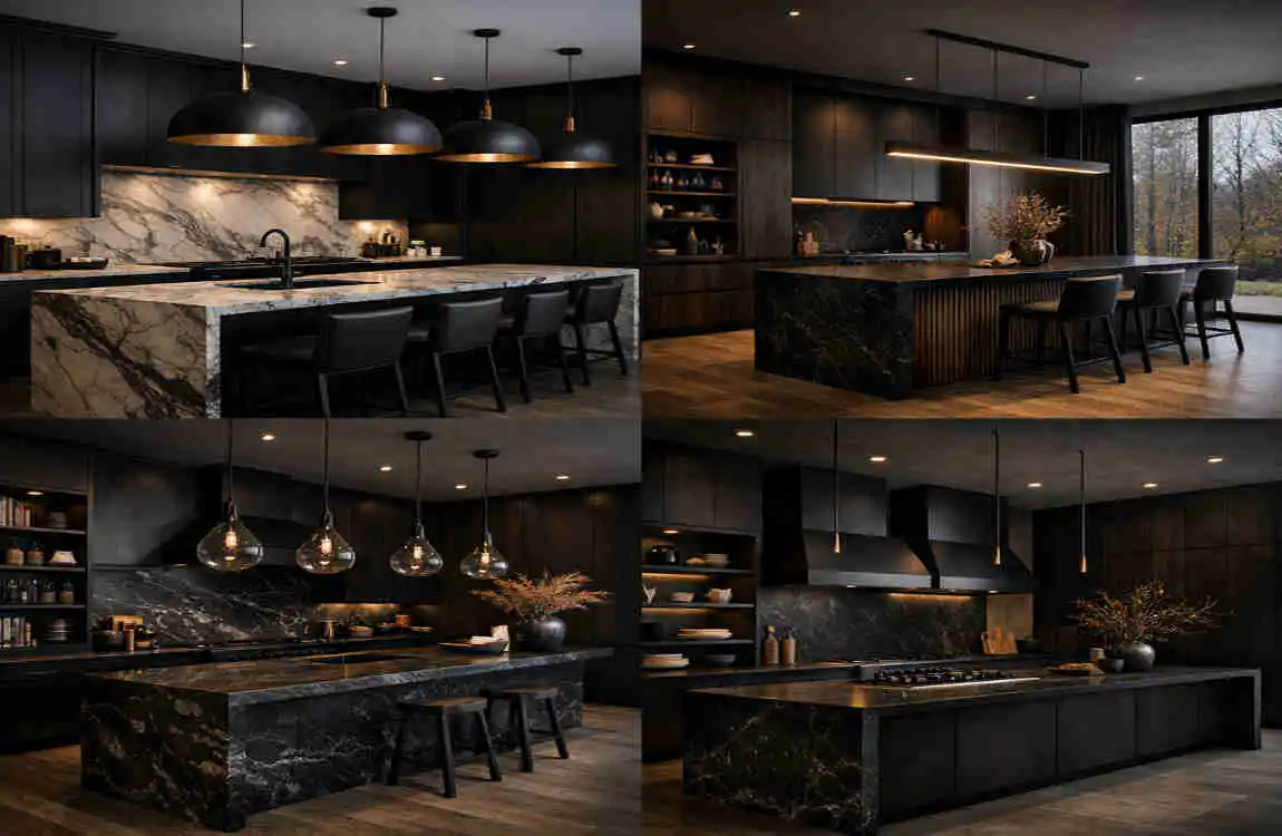 Dark House Kitchen