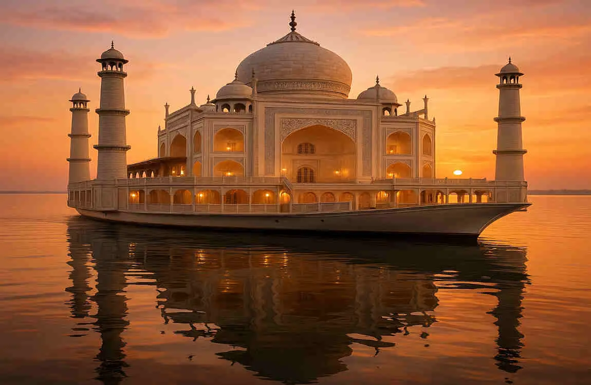 taj mahal houseboat sausalito california