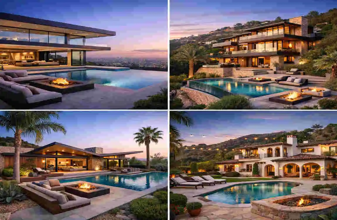 Hollywood Hills Celebrity Homes