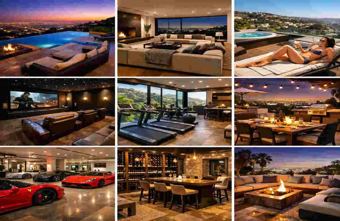 Hollywood Hills Celebrity Homes