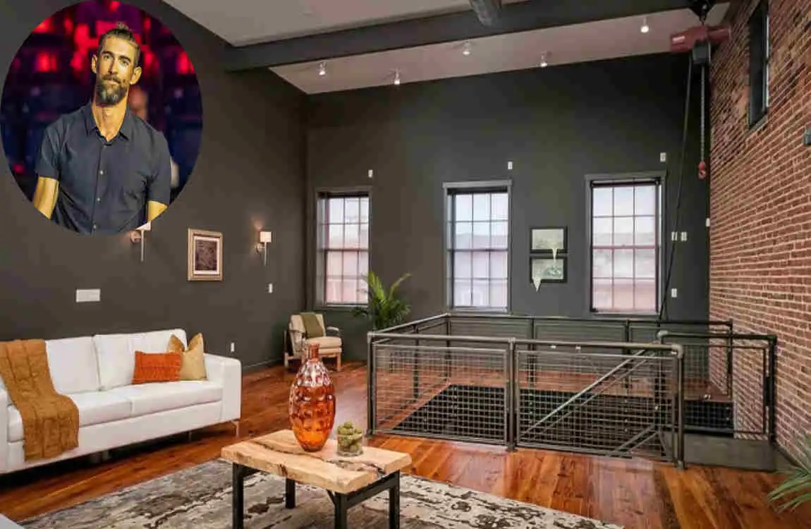 Michael Phelps' Home in Baltimore