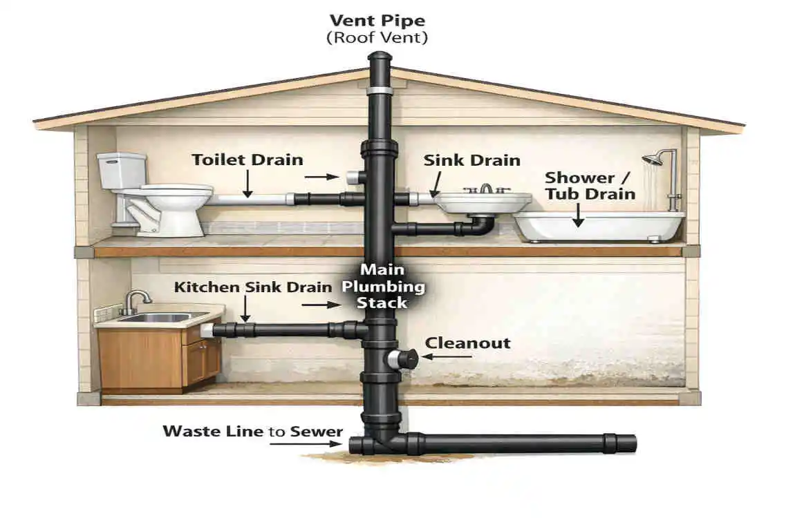 Stack In-House Plumbing Guide: Diagnose Leaks, Venting Problems & Easy DIY Repairs