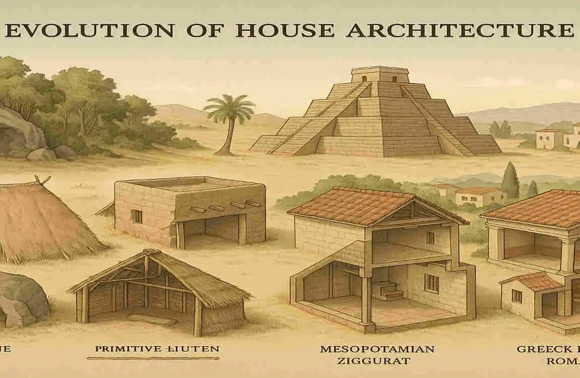 how has house architecture changed over time