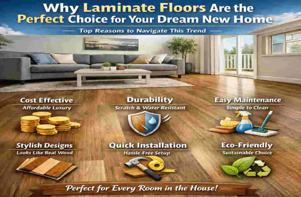 Navigating Why Laminate Floors are Perfect for Your Dream New Home