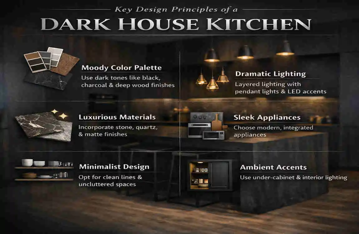 Dark House Kitchen