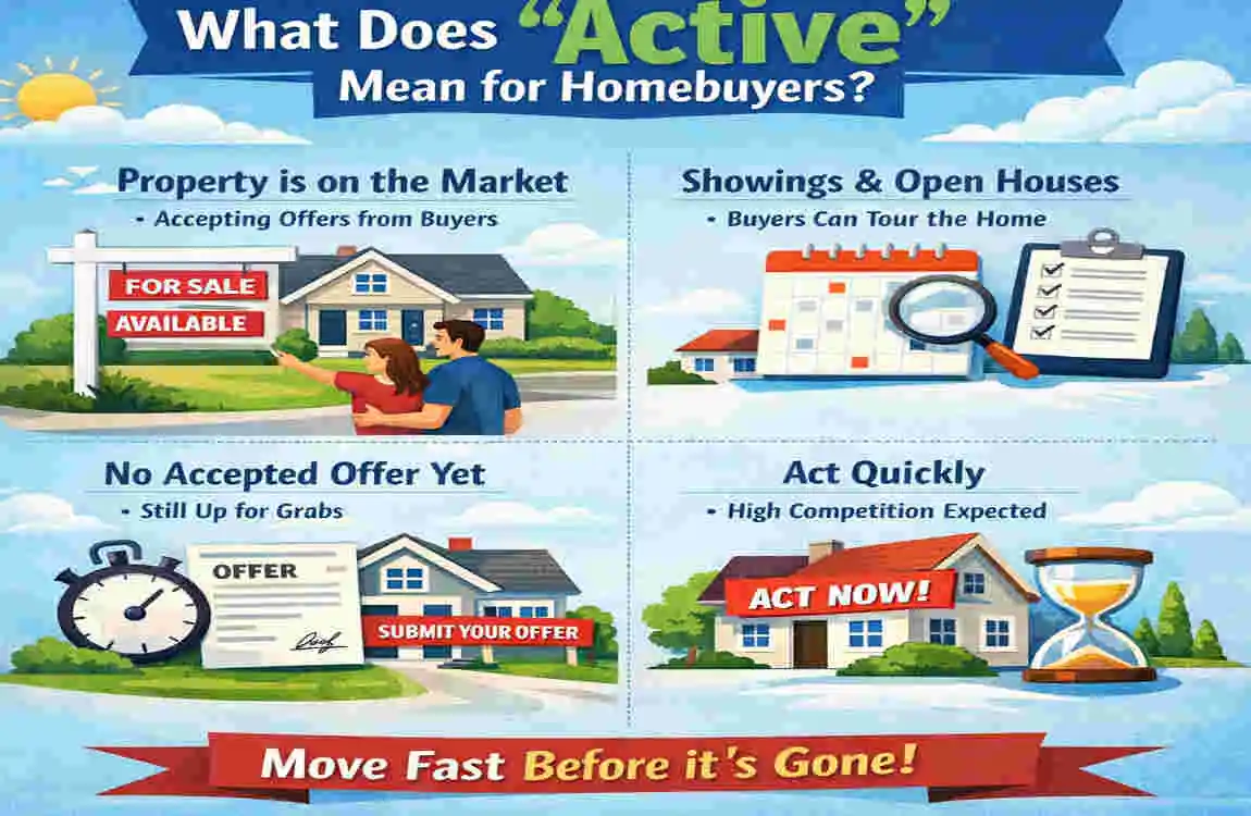 what does active mean on a house for sale